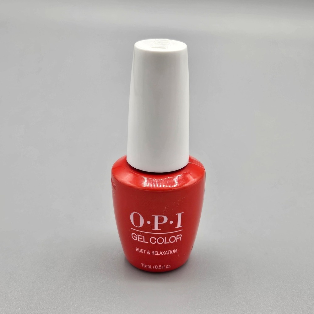 OPI GelColor Rust & Relaxation GCF006 Red Gel Nail Polish 15mL 0.5oz Soak-Off